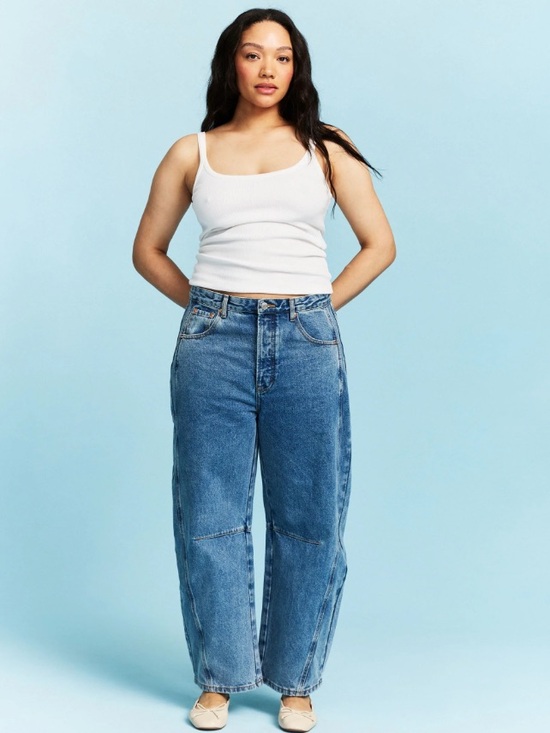 Parke Denim - NWT Parke Horseshoe Jeans: Vintage Wash Size:25